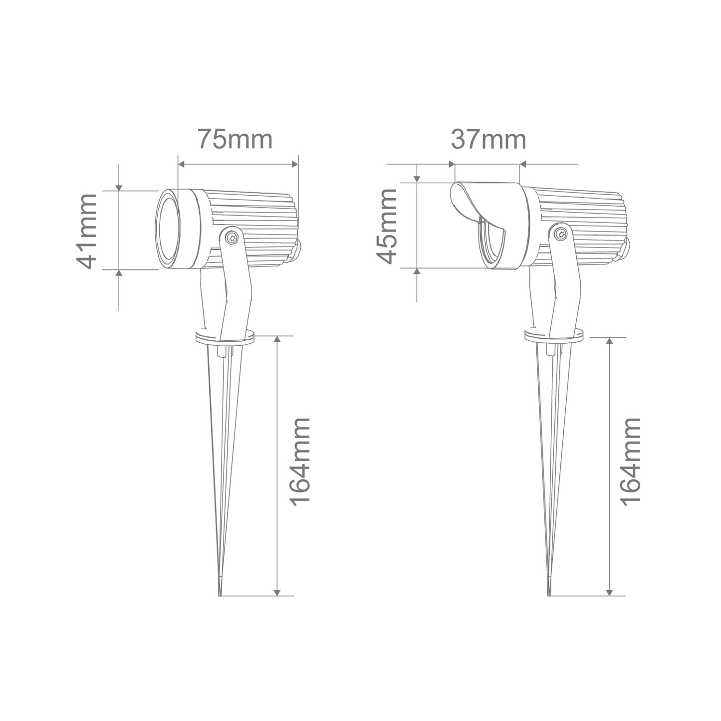 Zoom Pro 5 - 5w LED Garden Spike