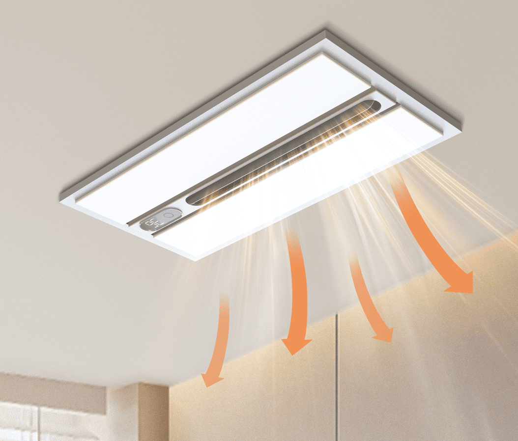 AIRSWAY 6-In-1 Premium Bathroom Heater WHITE