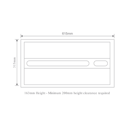 AIRSWAY 6-In-1 Premium Bathroom Heater WHITE