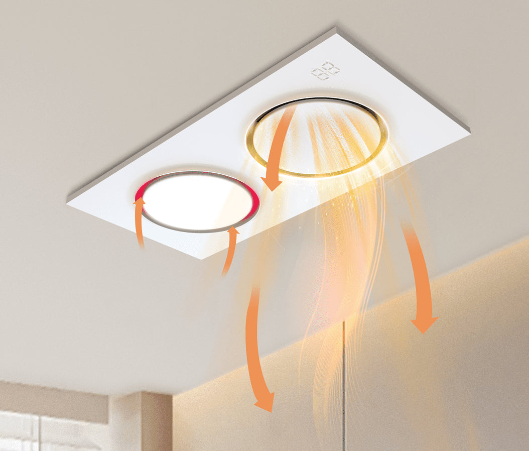 INFINITY 6-In-1 Premium Slimline Bathroom Heater